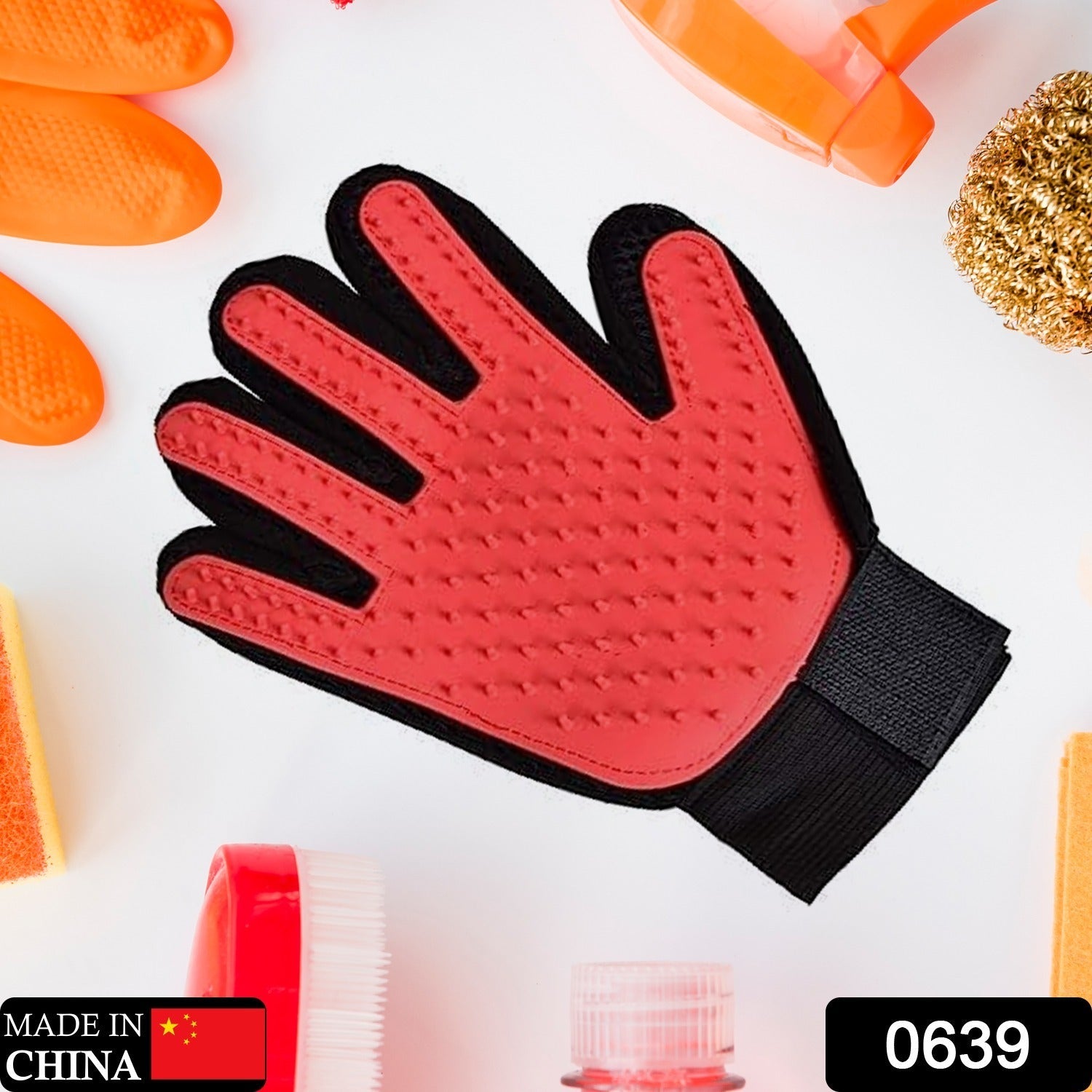 0639 1 Pc Red True Touch used in all kinds of household and official kitchen places specially for washing and cleaning utensils and more (1 Pc Red) 0639 1 Pc Red True Touch used in all kinds of household and official kitchen places specially for washing and cleaning utensils and more (1 Pc Red)